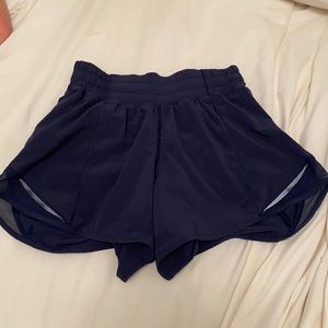 navy lulu shorts